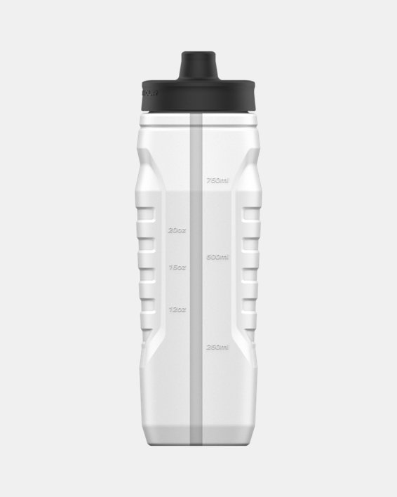 UA Sideline Squeeze 32 oz. Water Bottle in White image number 2
